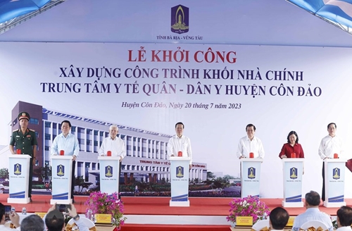 Chủ tịch nước Võ Văn Thưởng làm việc tại huyện Côn Đảo, Bà Rịa - Vũng Tàu